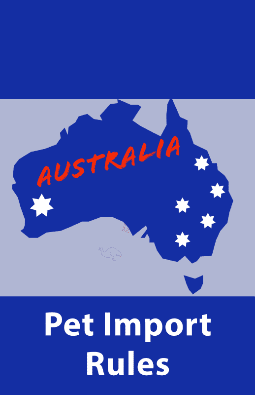 Australia pet rules pet travel cats dogs pet import certificate Australia
